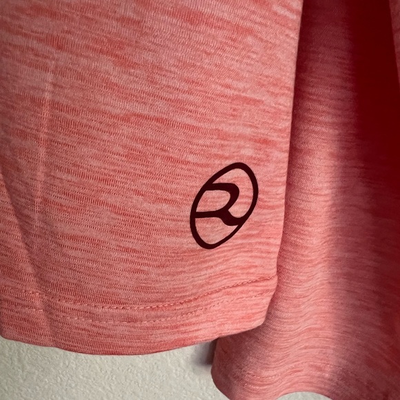 NWOT Reel Life Coral/Orange Women’s Fitted Long Sleeve Active Shirt - Picture 4 of 13